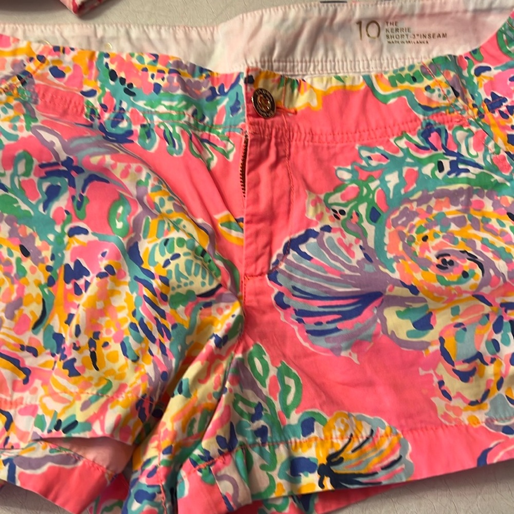 Lily pultizer shorts size 10